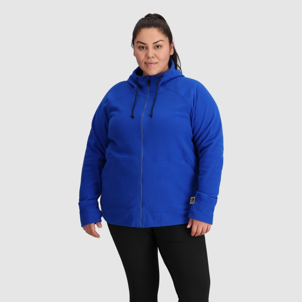 Outdoor Research Women's Mega Trail Mix Fleece Full Zip Hoodie Size 3X
